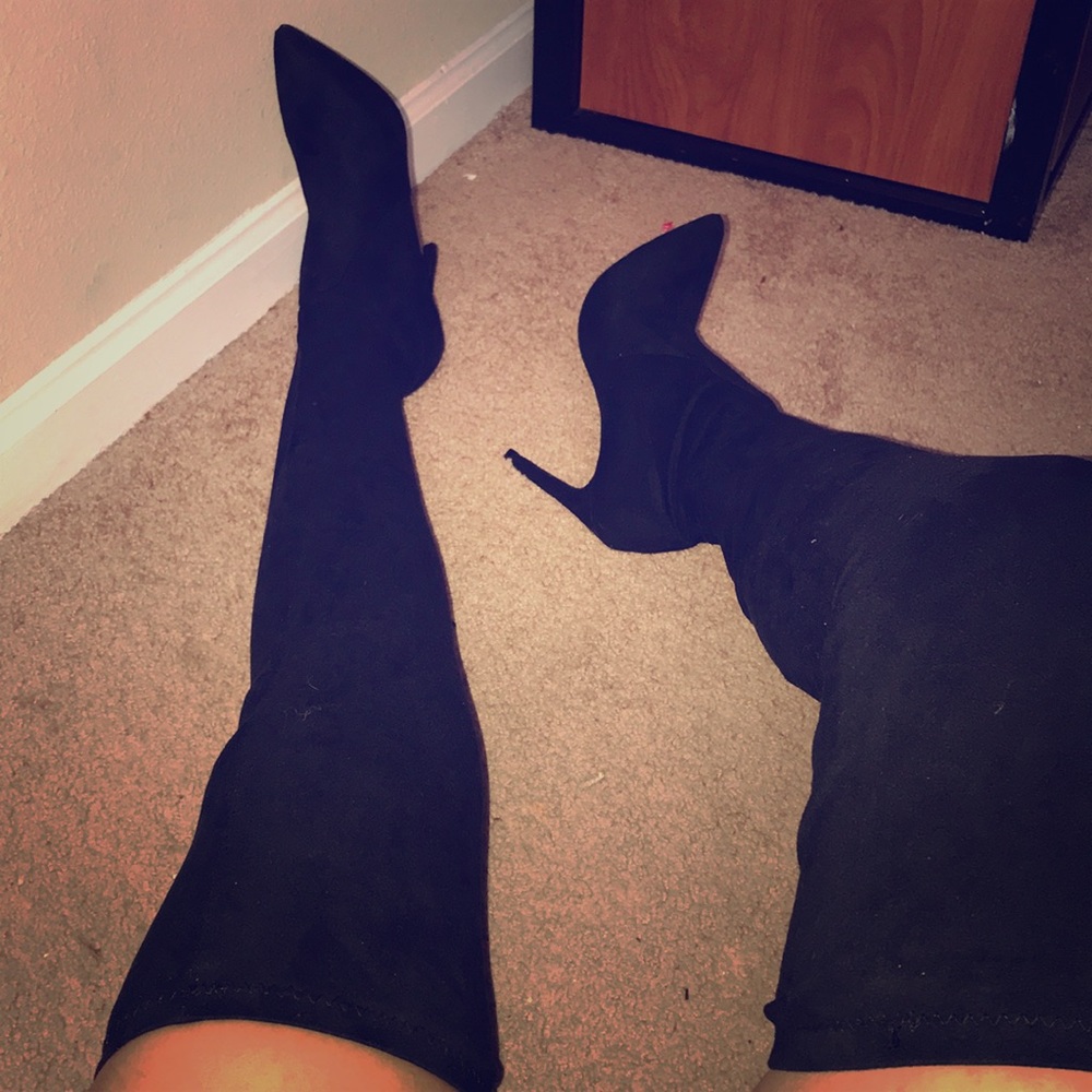 Thigh high boots